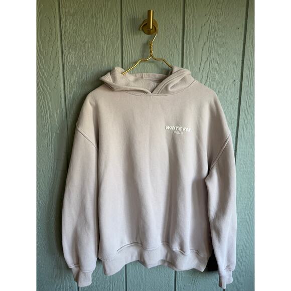 White Fox Boutique Oversized Hoodie, M/L - Picture 1 of 5